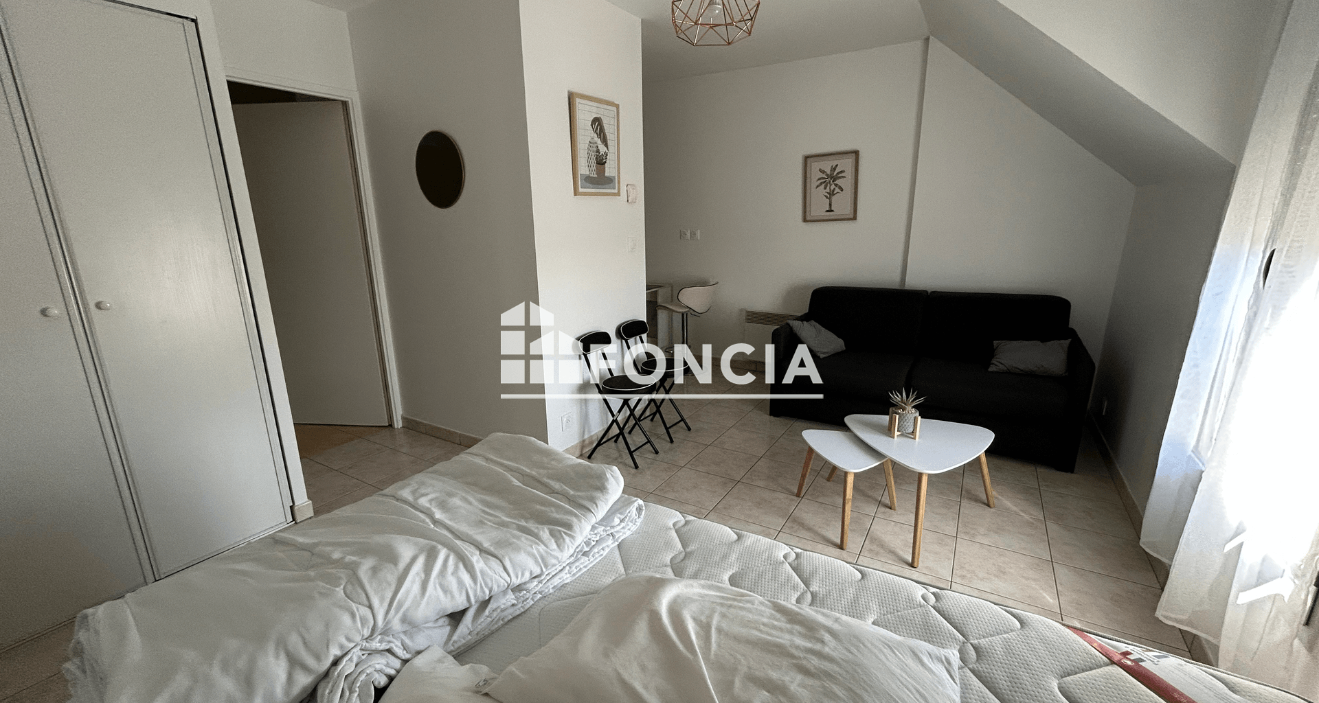 Studio meublé (24.72 m²) à louer - Bussy-saint-georges (77600)