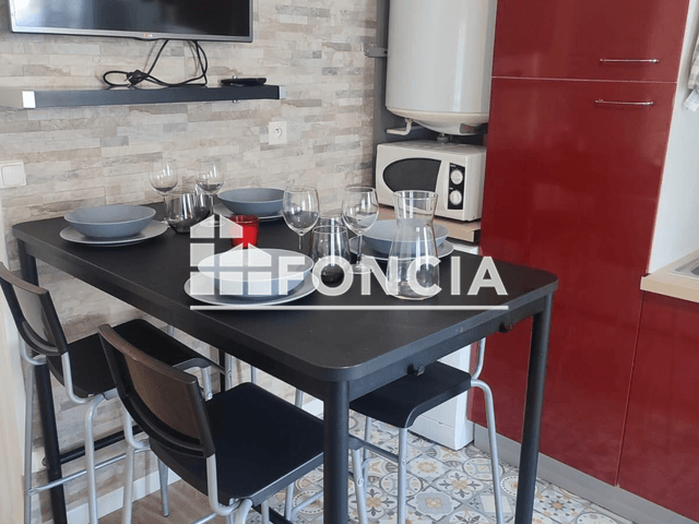 Appartement meublé 2 pièces (33.65 m²) à louer - Tours (37000)