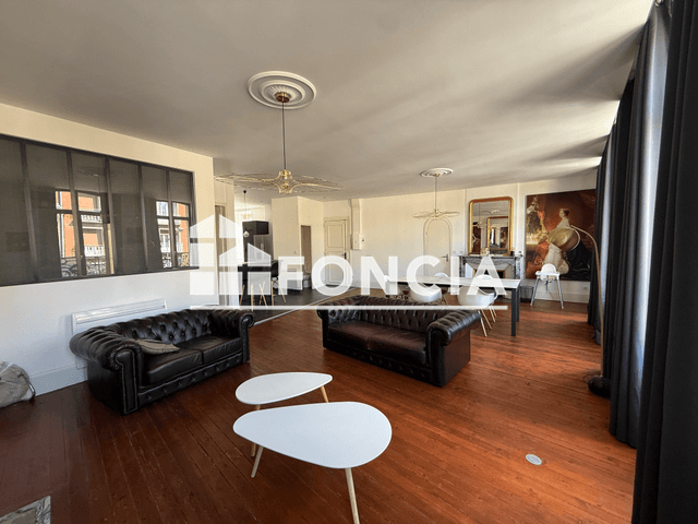 Appartement meublé 6 pièces (107.66 m²) à louer - Charleville-mezieres (08000)
