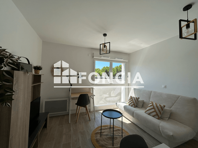 Studio meublé (22.46 m²) à louer - Joue-les-tours (37300)