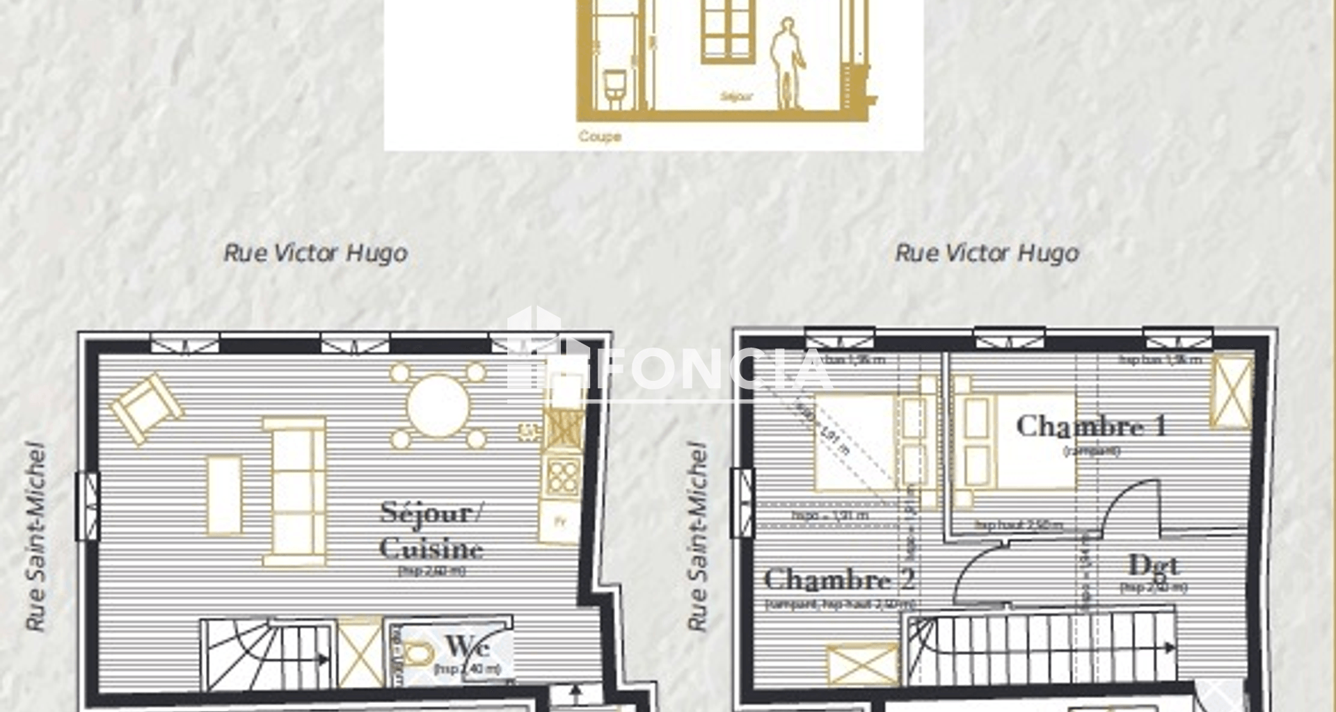 Appartement 3 pièces (70.16 m²) à louer - Saintes (17100)