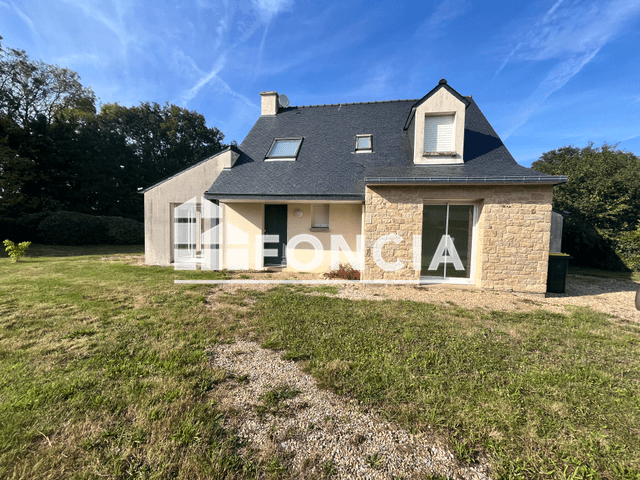 Maison 6 pièces (104.96 m²) à louer - Plougoumelen (56400)