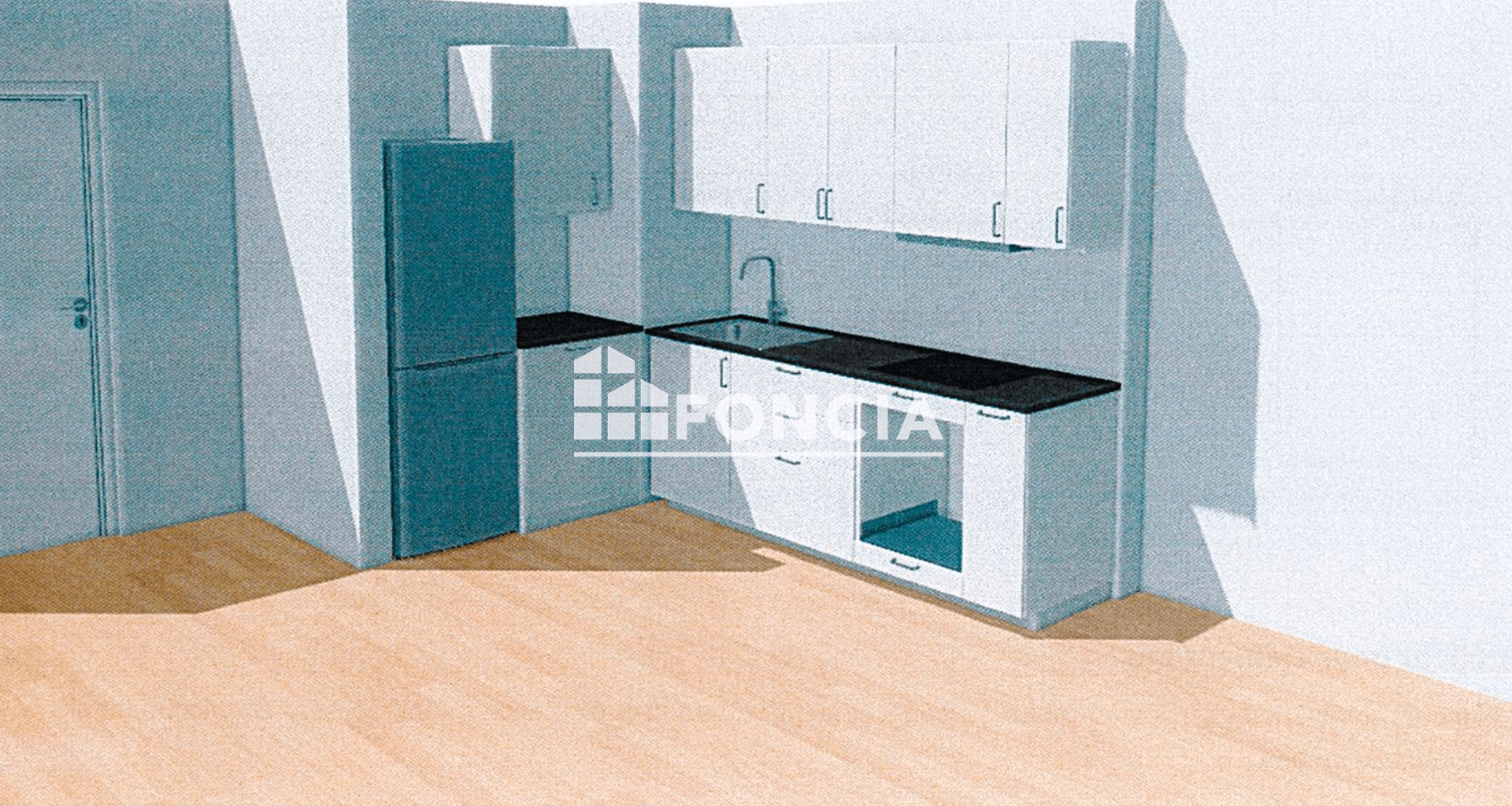 Appartement 3 pièces (68.25 m²) à louer - Amiens (80000)