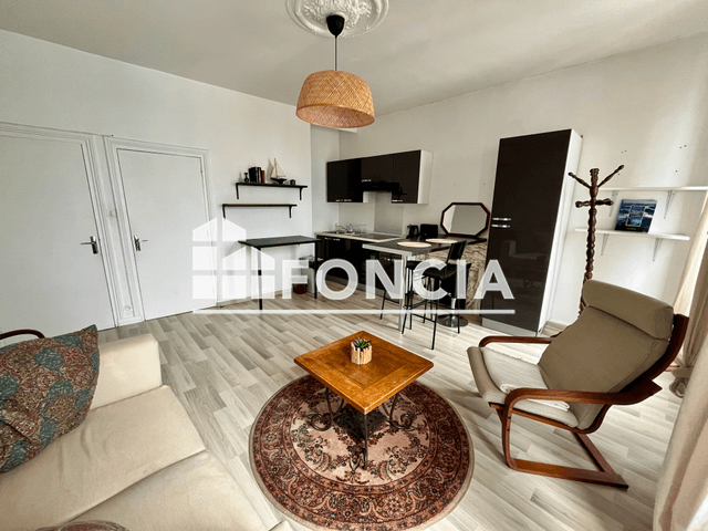 Appartement meublé 2 pièces (34 m²) à louer - Brest (29200)