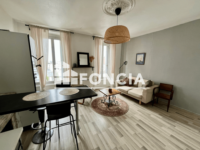 Appartement meublé 2 pièces (34 m²) à louer - Brest (29200)