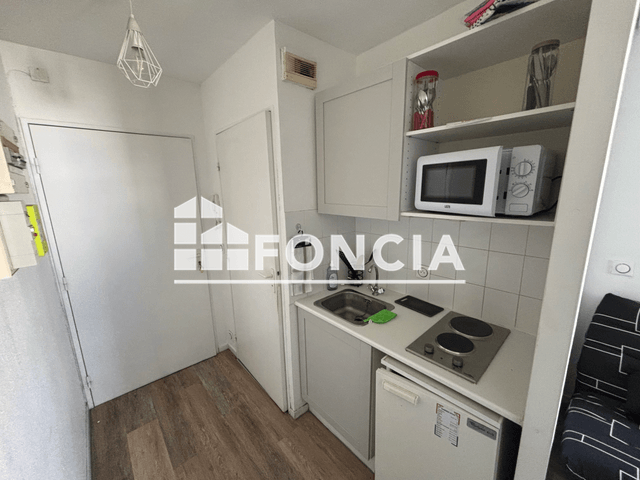 Studio meublé (14.11 m²) à louer - Le Havre (76600)