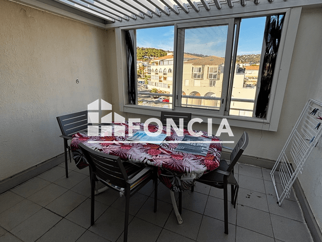 Appartement meublé 2 pièces (27.6 m²) à louer - Sete (34200)