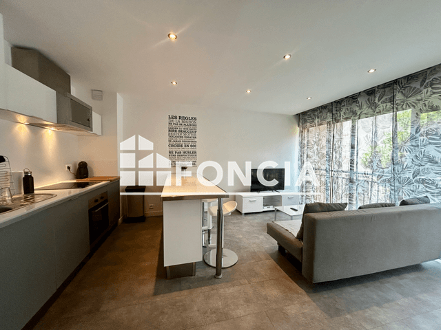 Appartement meublé 2 pièces (36.04 m²) à louer - Cannes-la-bocca (06150)