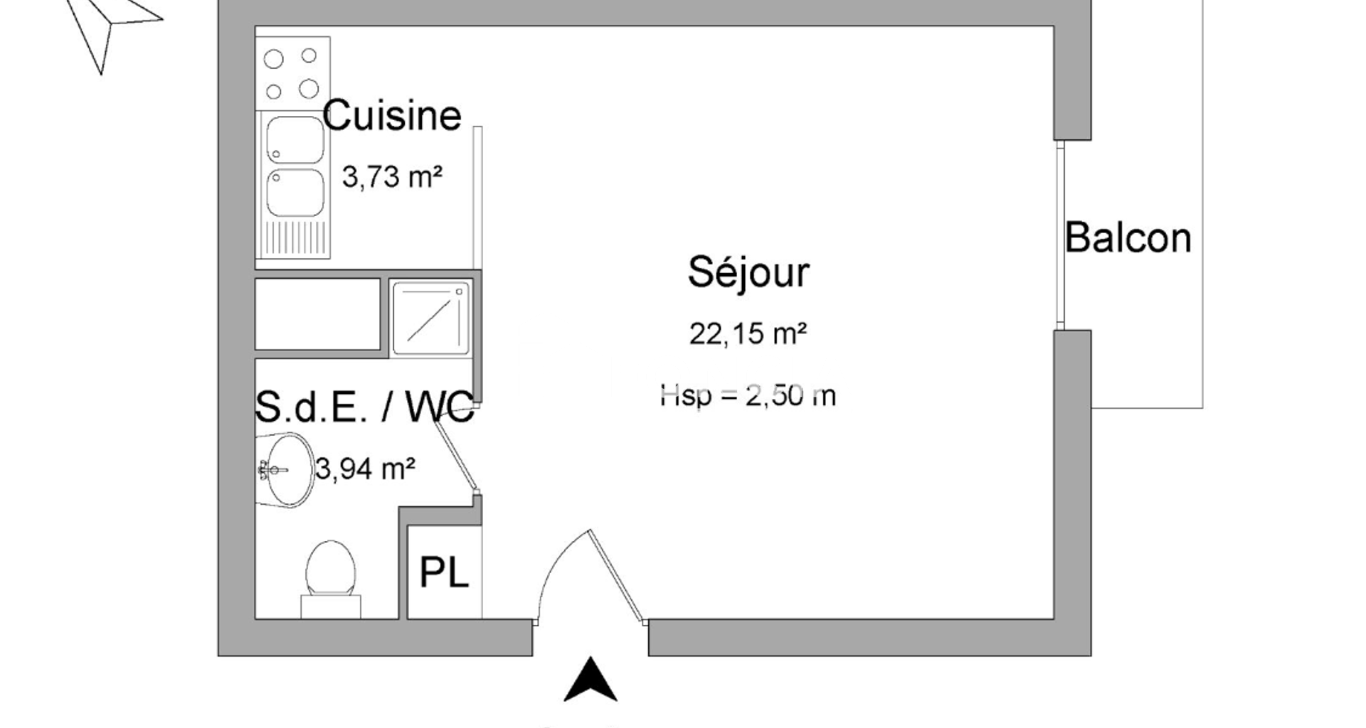 Studio (29.82 m²) à louer - Limeil-brévannes (94450)