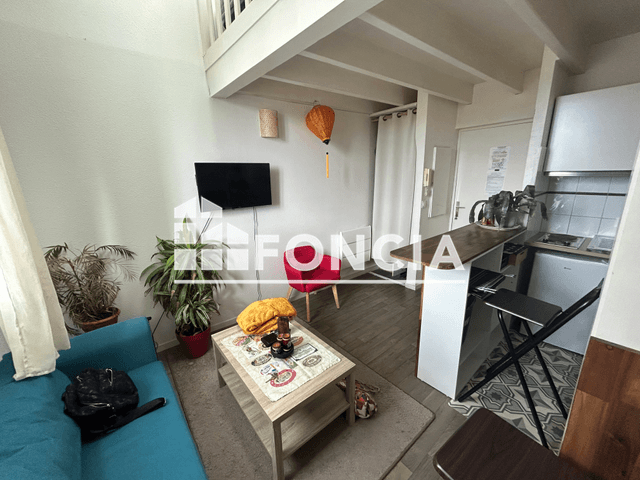 Studio meublé (22.57 m²) à louer - Bordeaux (33000)
