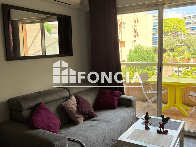 Studio meublé (29 m²) à louer - Nice (06200)