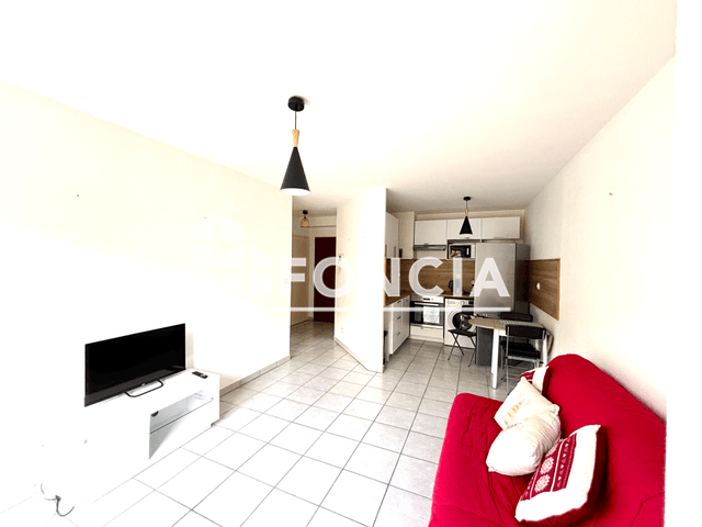 Appartement meublé 2 pièces (37.6 m²) à louer - Tullins (38210)