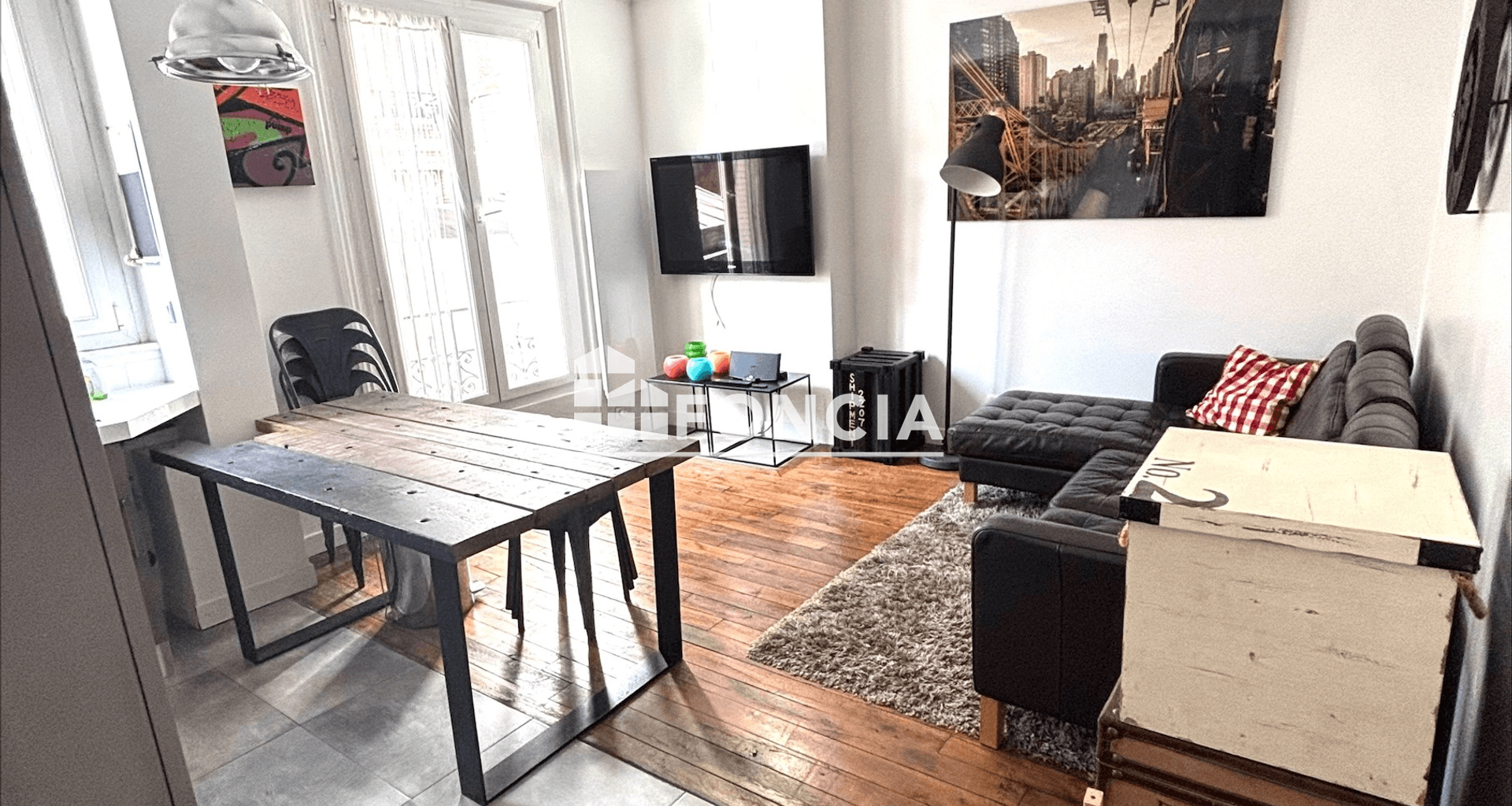 Appartement meublé 2 pièces (37.03 m²) à louer - Levallois-perret (92300)