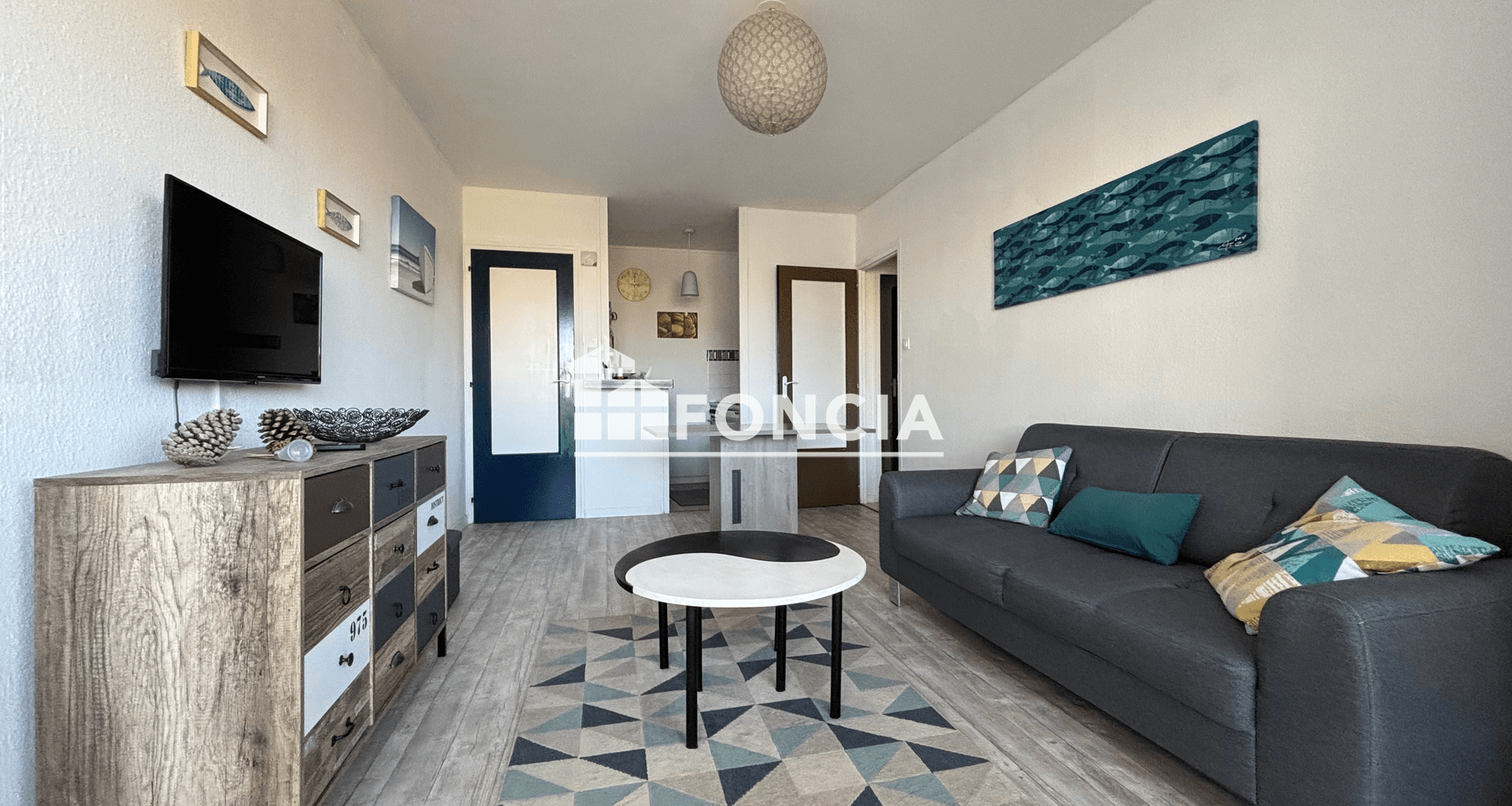 Appartement 3 pièces (44.75 m²) à vendre - Saint-hilaire-de-riez (85270)