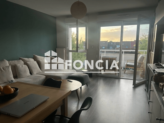 Appartement 2 pièces (45.97 m²) à louer - Croix (59170)