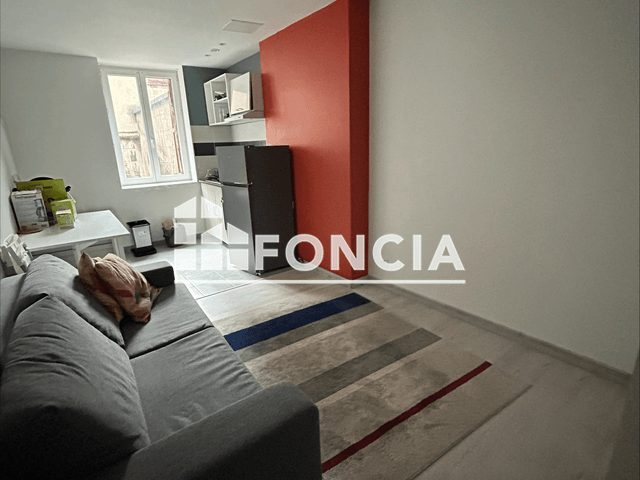 Studio meublé (18.7 m²) à louer - Saint-etienne (42000)
