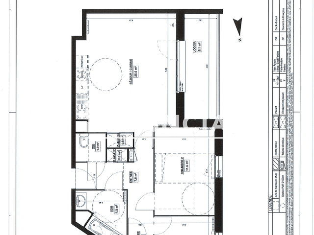 Appartement 3 pièces (64 m²) à louer - Seclin (59113)