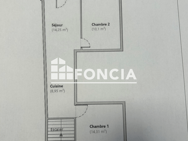 Appartement 3 pièces (69.41 m²) à louer - Lourdes (65100)