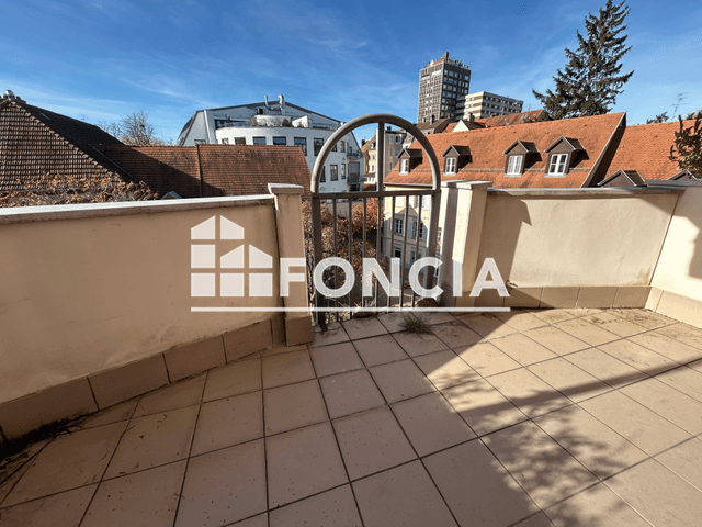 Appartement meublé 3 pièces (66.75 m²) à louer - Mulhouse (68100)