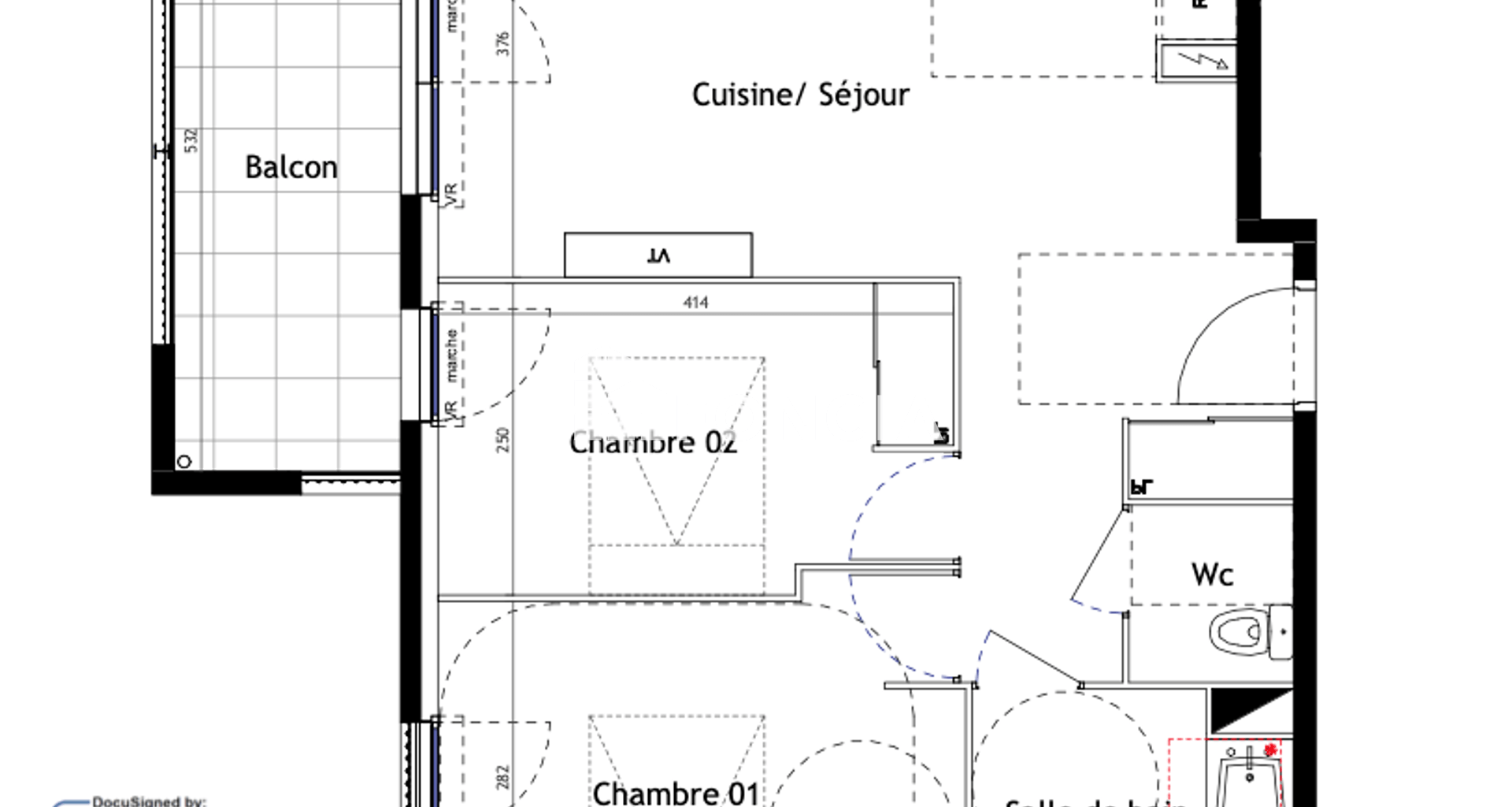 Appartement 3 pièces (59.1 m²) à louer - Nîmes (30000)