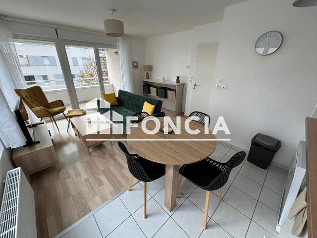 Appartement meublé 2 pièces (43.06 m²) à louer - Tours (37100)