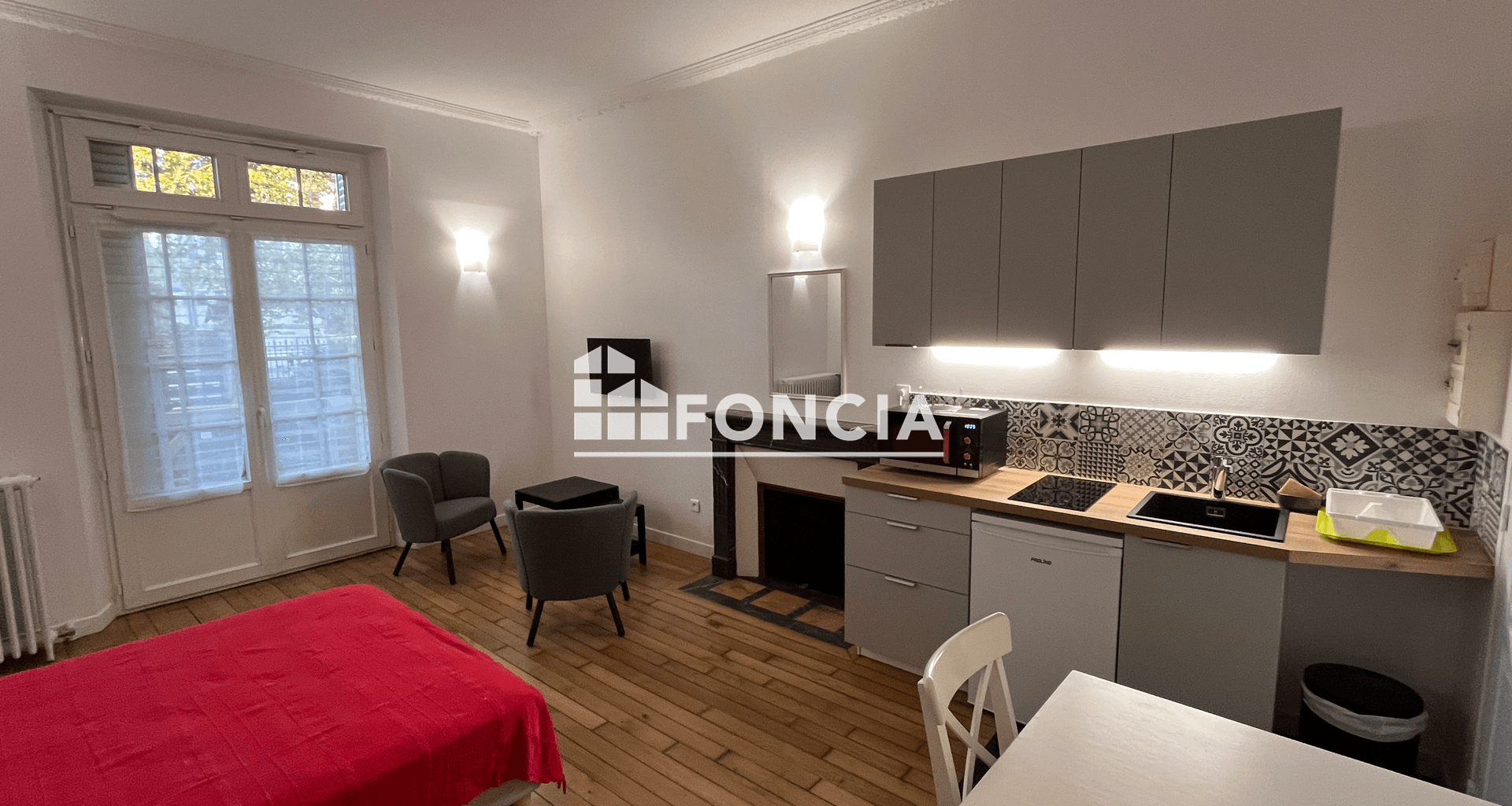 Studio meublé (27.47 m²) à louer - Dammarie-les-lys (77190)