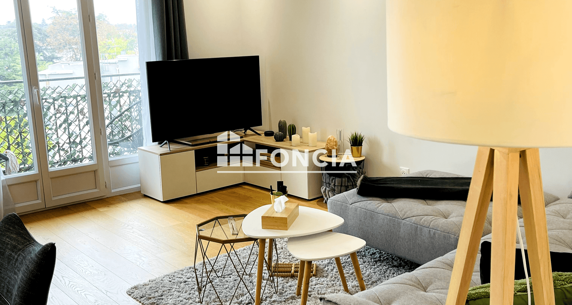 Appartement 3 pièces (62 m²) à vendre - Tassin-la-demi-lune (69160)
