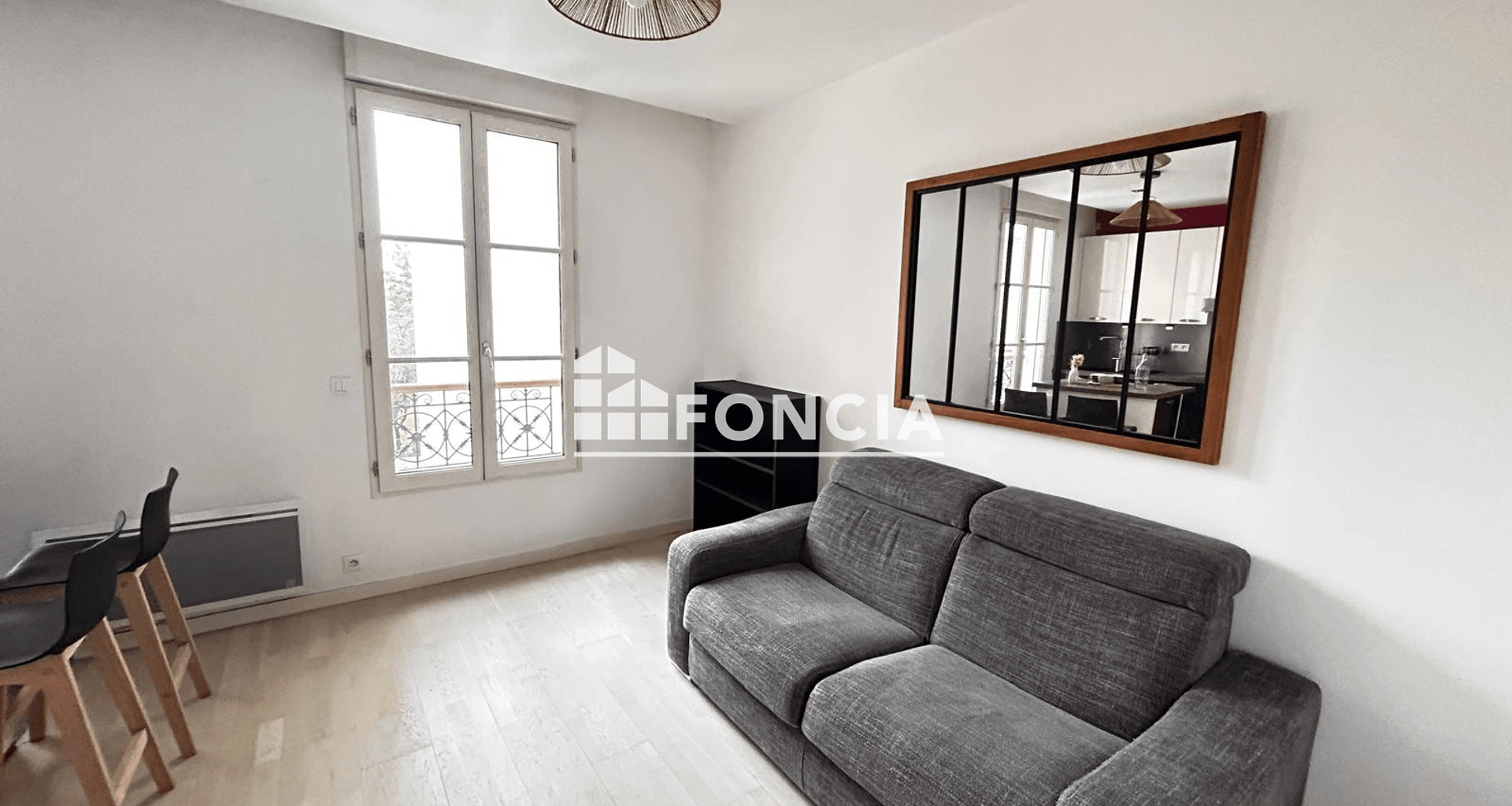Appartement meublé 2 pièces (33.74 m²) à louer - Clamart (92140)