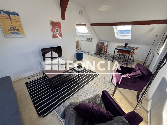 Appartement meublé 2 pièces (23.71 m²) à louer - Le Havre (76600)