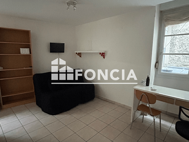 Studio meublé (21.94 m²) à louer - Angers (49100)