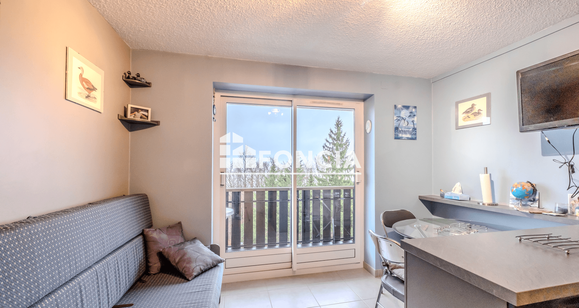 Appartement 2 pièces (26 m²) à vendre - Thollon-les-mémises (74500)