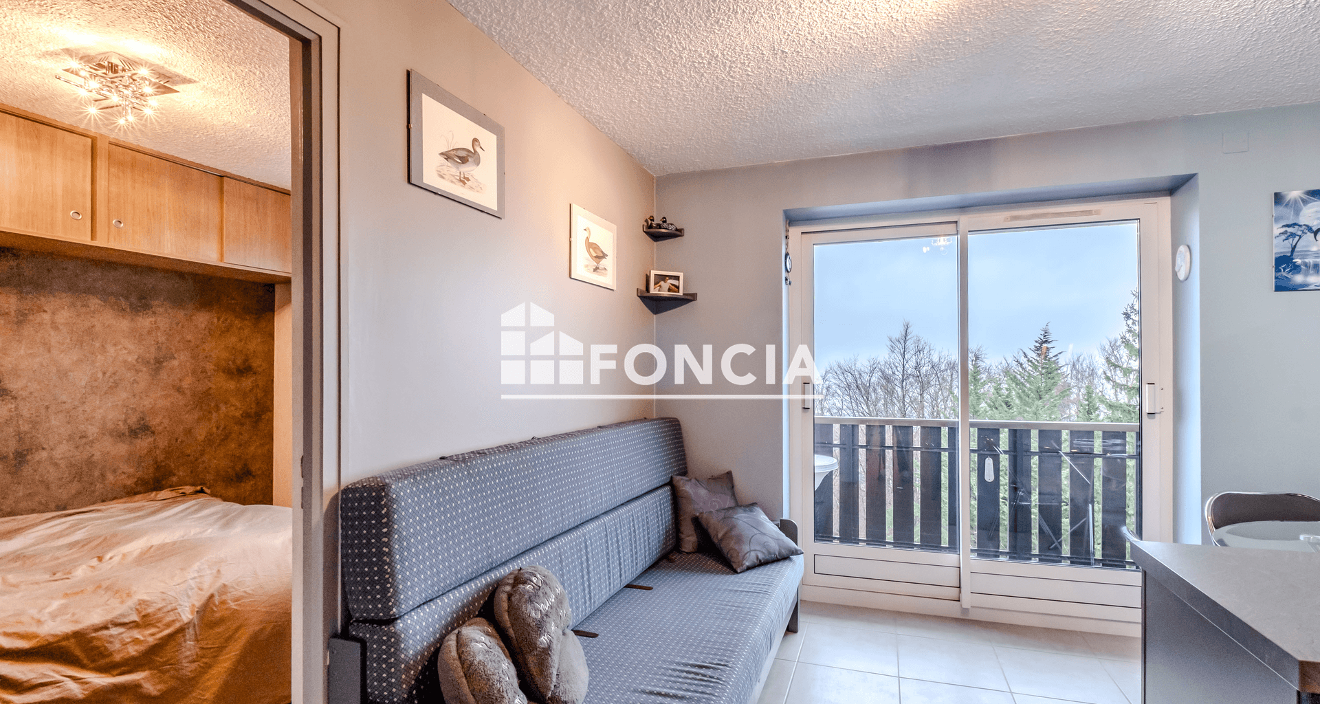 Appartement 2 pièces (26 m²) à vendre - Thollon-les-mémises (74500)