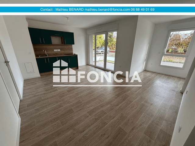 Appartement 3 pièces (59.39 m²) à louer - Vernon (27200)