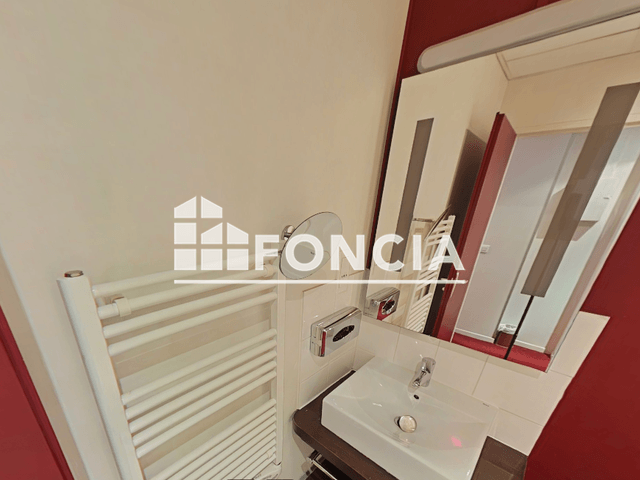 Studio meublé (24.43 m²) à louer - Grenoble (38100)