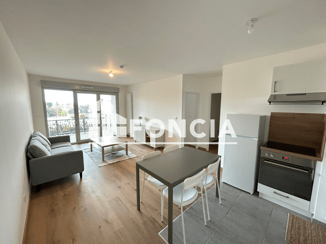 Appartement meublé 2 pièces (46.8 m²) à louer - Avrille (49240)