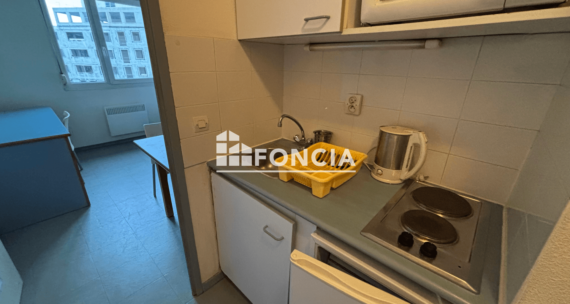 Studio meublé (18.95 m²) à louer - Lyon 7ᵉ (69007)