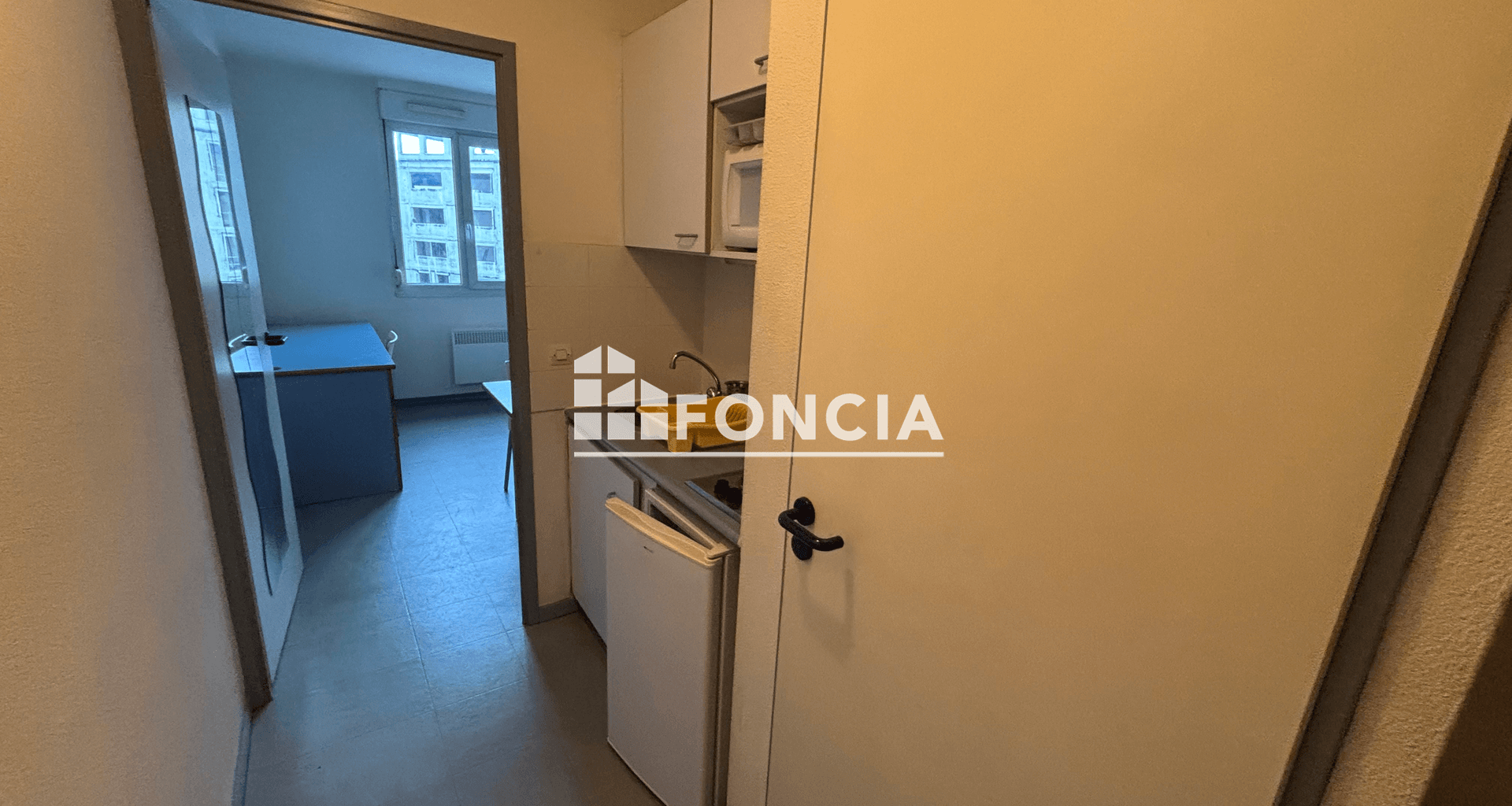 Studio meublé (18.95 m²) à louer - Lyon 7ᵉ (69007)