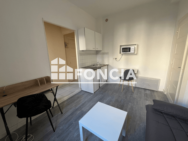 Studio meublé (17.62 m²) à louer - Grenoble (38000)