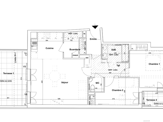 Appartement 3 pièces (73.5 m²) à louer - Marseille 2ᵉ (13002)