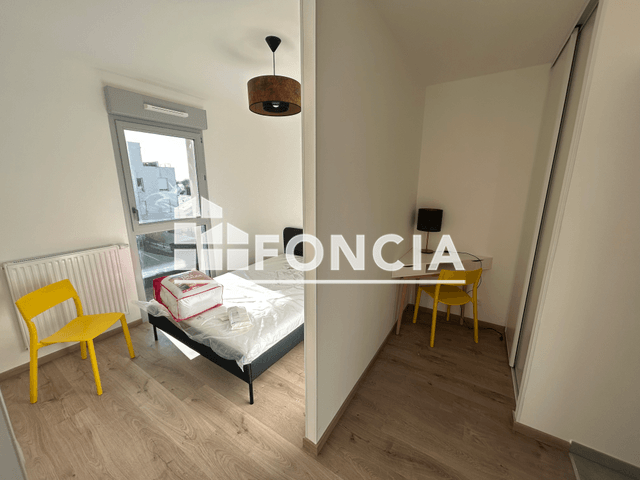Appartement meublé 2 pièces (42.39 m²) à louer - Avrille (49240)