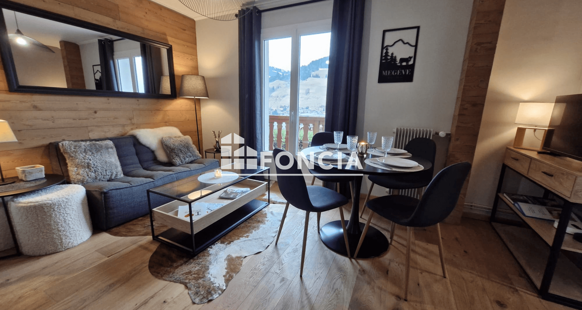 Appartement 3 pièces (42.71 m²) à vendre - Megève (74120)