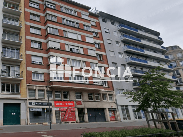Appartement meublé 2 pièces (37.8 m²) à louer - Lille (59000)