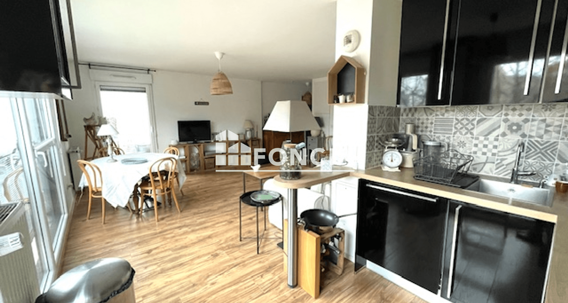 Appartement 3 pièces (62.55 m²) à vendre - Carrières-sous-poissy (78955)