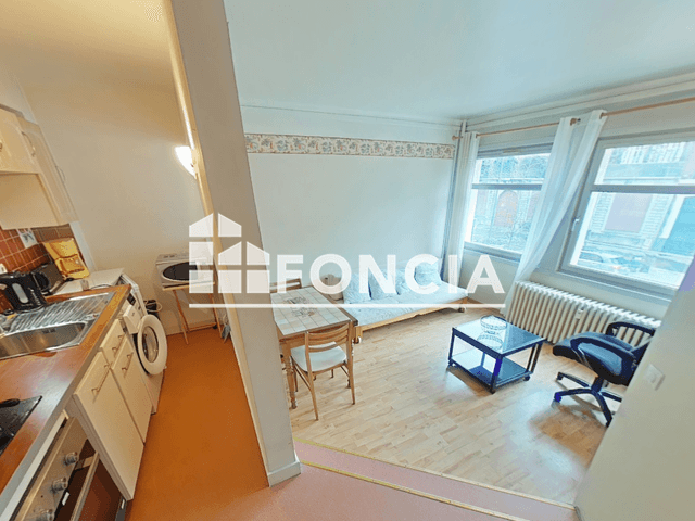 Appartement meublé 2 pièces (37.8 m²) à louer - Lille (59000)