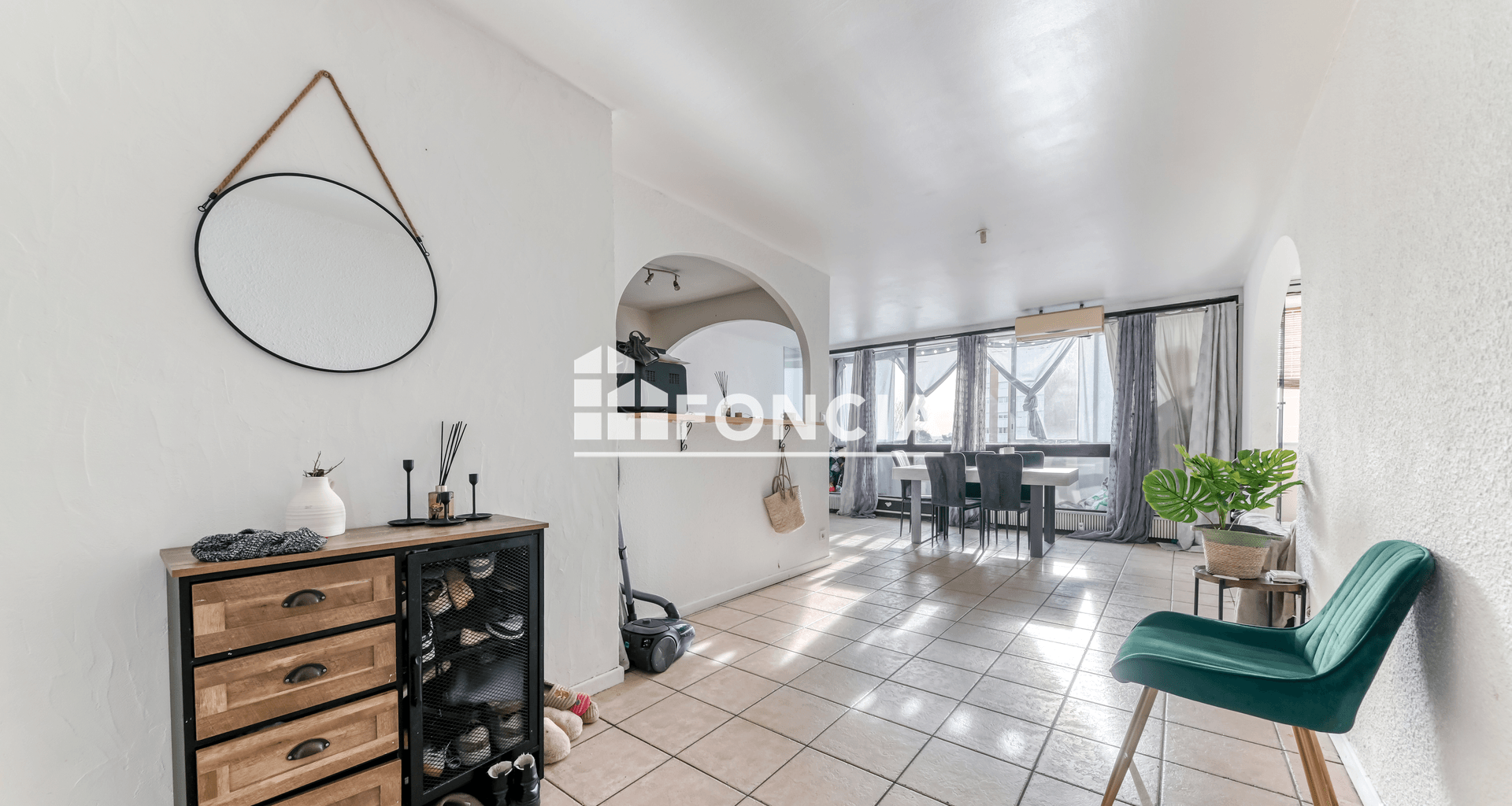 Appartement 5 pièces (93.81 m²) à vendre - Villeurbanne (69100)