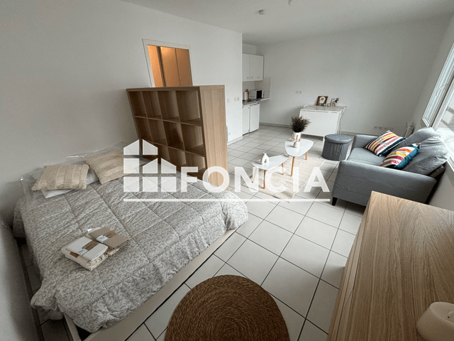 Studio meublé (34 m²) à louer - Reims (51100)