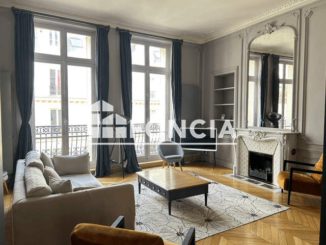 Appartement 3 pièces (124.52 m²) à louer - Paris 17ᵉ (75017)