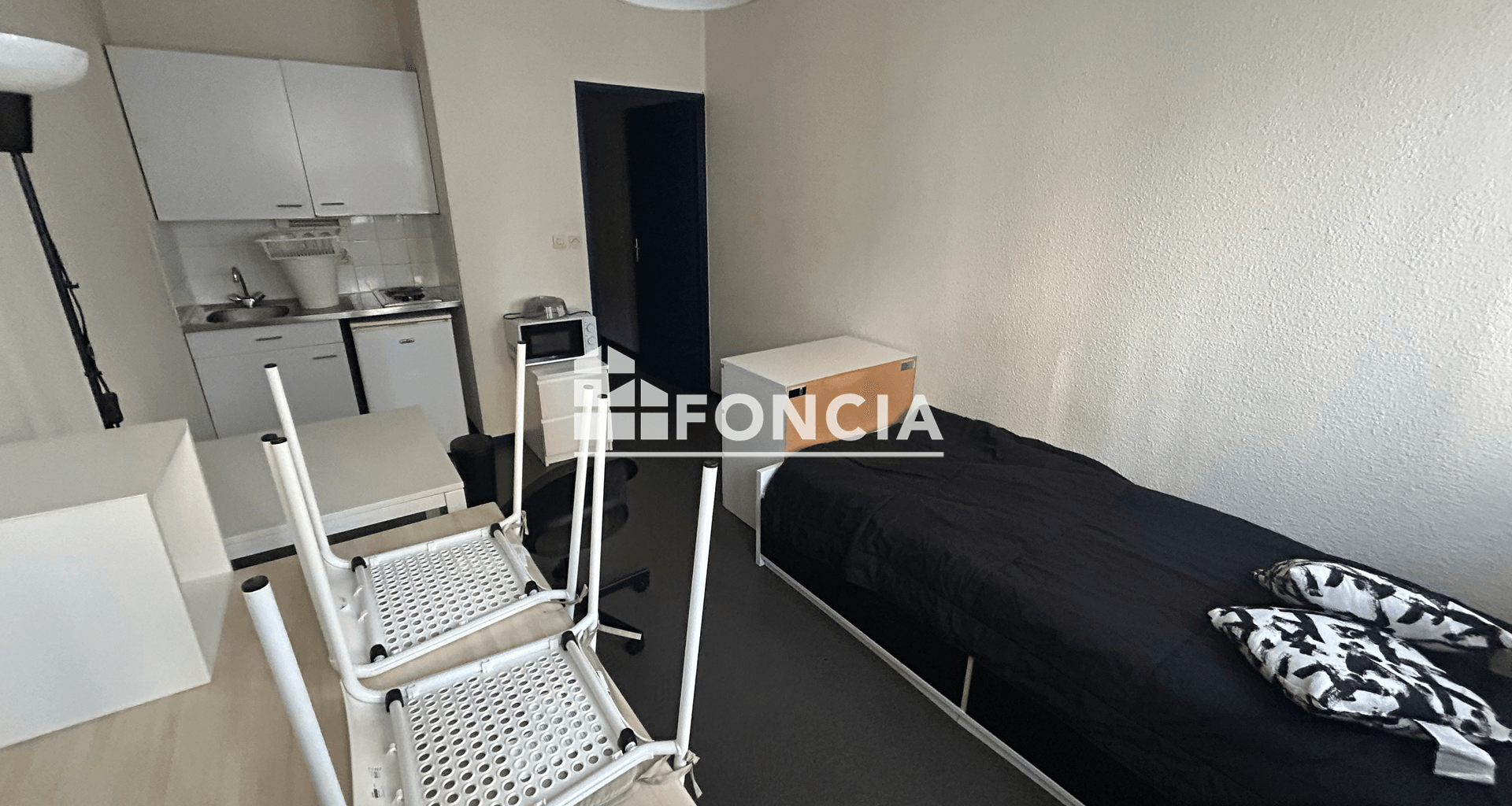Studio meublé (20.27 m²) à louer - Villeurbanne (69100)