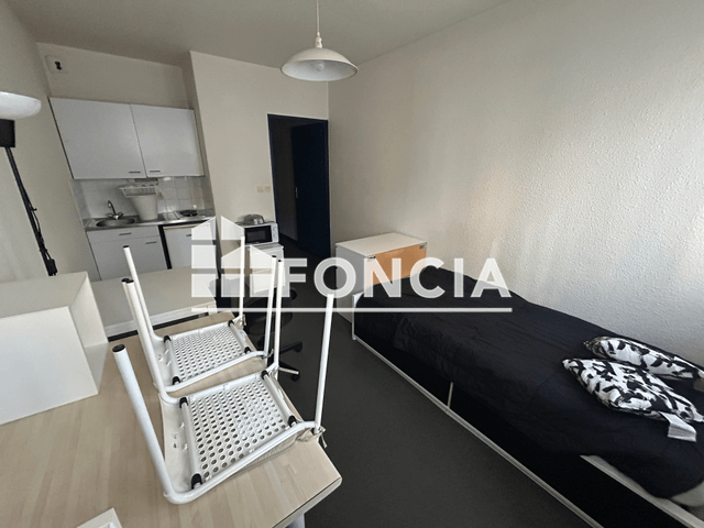 Studio meublé (20.27 m²) à louer - Villeurbanne (69100)