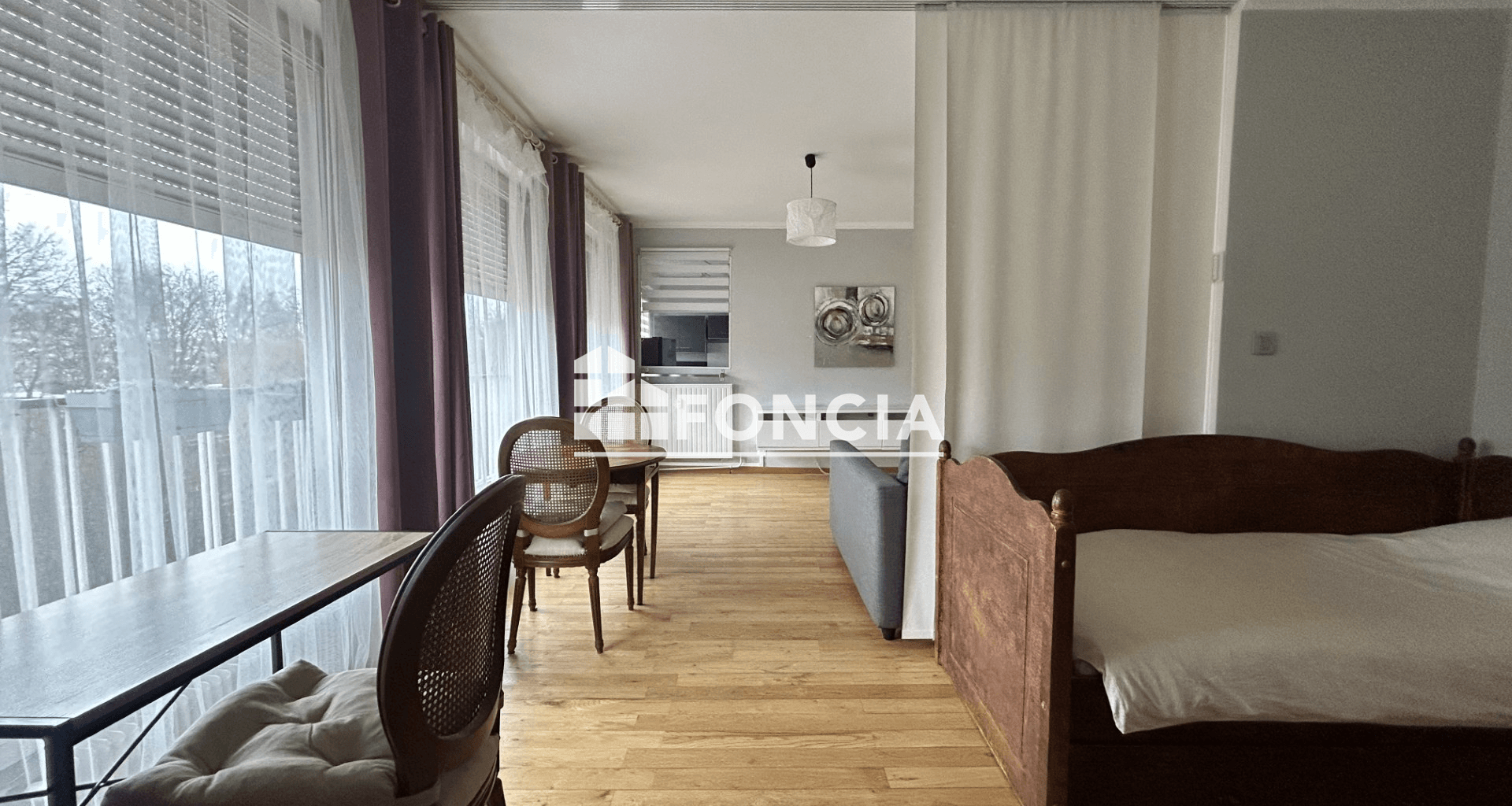 Studio meublé (44.52 m²) à louer - Lambersart (59130)